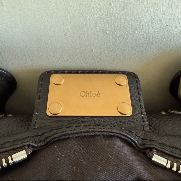 RARE Chloe East / West Double Zippy Paddington Shoulder Bag - Picture 9 of 16